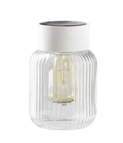 Dehner Solar-Glas Rania, ca. Ø13/H20 cm
