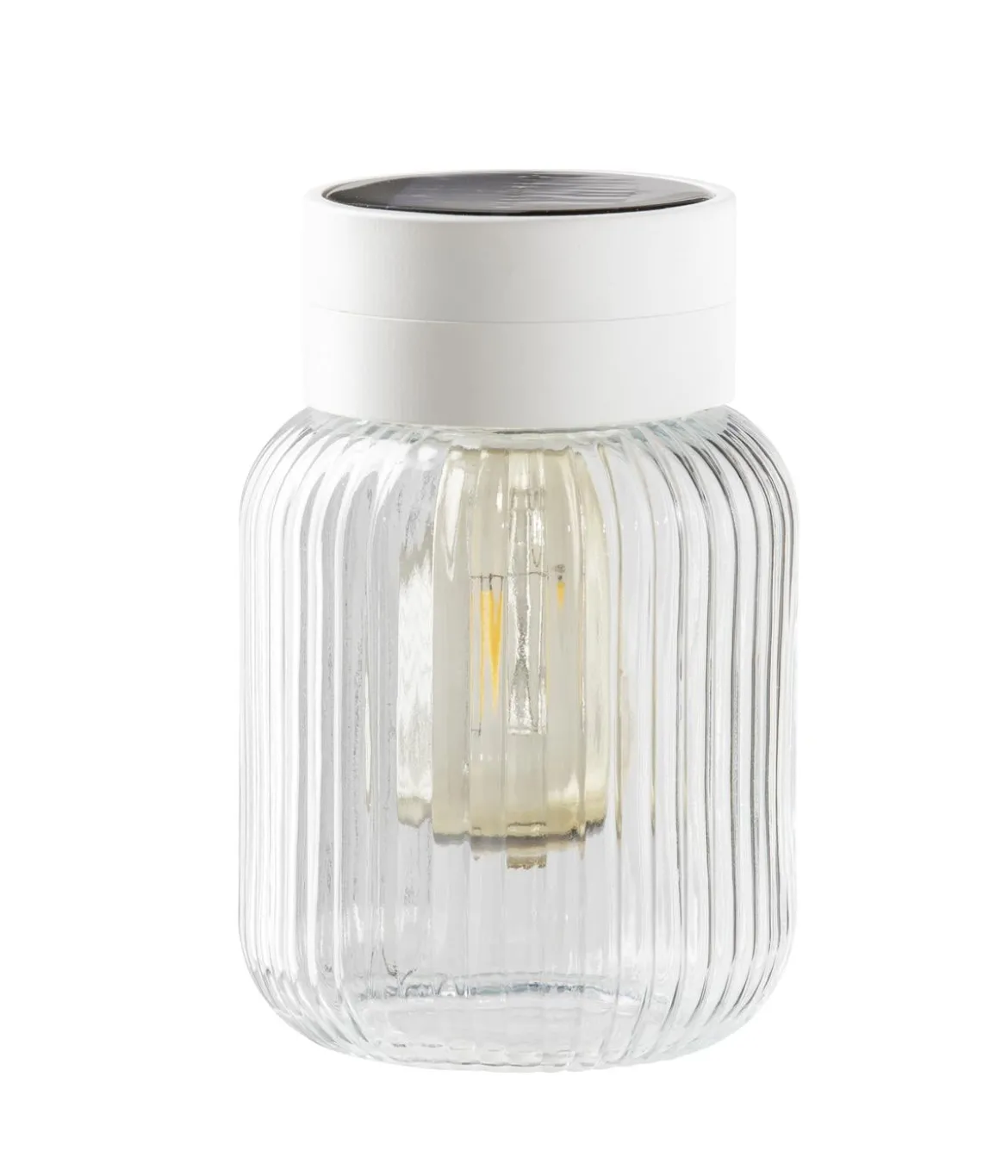 Dehner Solar-Glas Rania, ca. Ø13/H20 cm
