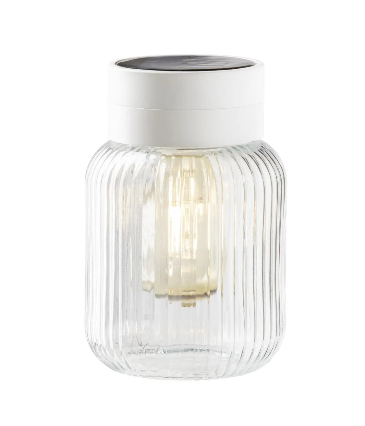 Dehner Solar-Glas Rania, ca. Ø13/H20 cm