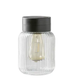 Dehner Solar-Glas Rania, ca. Ø13/H20 cm