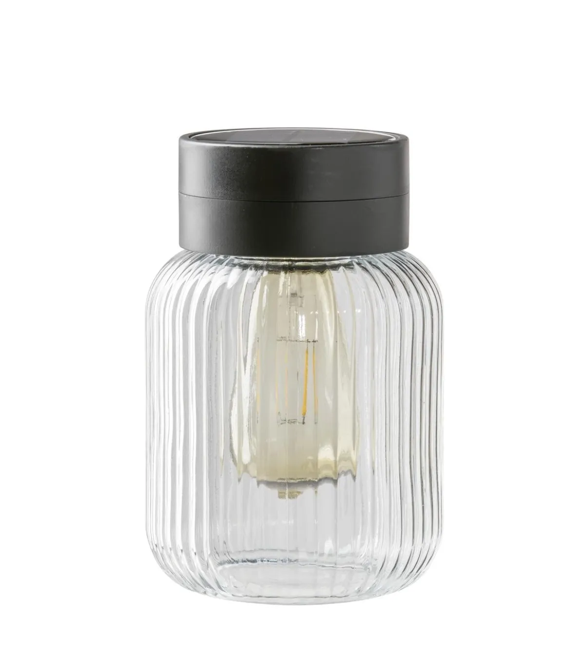 Dehner Solar-Glas Rania, ca. Ø13/H20 cm