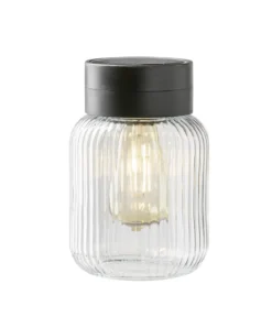 Dehner Solar-Glas Rania, ca. Ø13/H20 cm