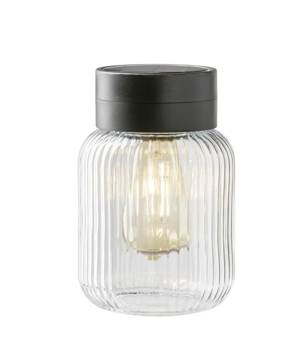 Dehner Solar-Glas Rania, ca. Ø13/H20 cm