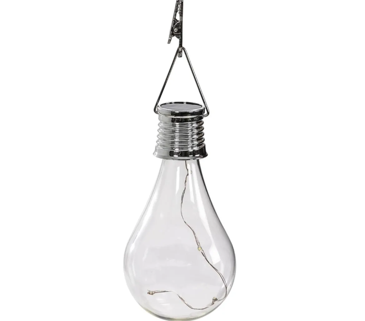 Dehner Solar-Glühbirne, ca. Ø7/H18 cm