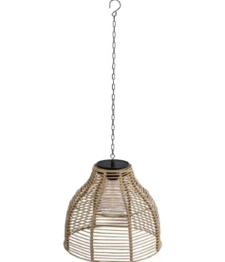 Dehner Solar-Hängelampe Mila, ca. Ø26/H22 cm