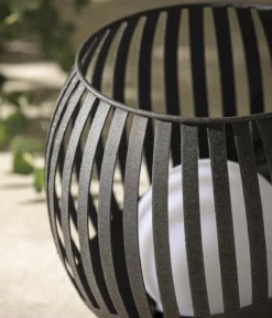 Dehner Solar-Lampe Mina, ca. Ø20/H19 cm