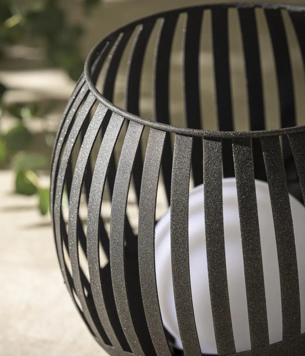 Dehner Solar-Lampe Mina, ca. Ø20/H19 cm
