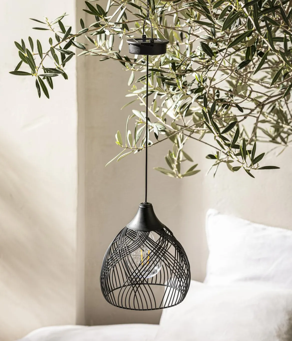 Dehner Solar-Lampe Romy, ca. Ø18/H19 cm