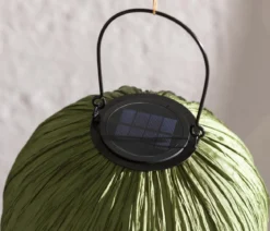 Dehner Solar-Laterne Kaja, ca. Ø27/H33 cm