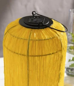Dehner Solar-Laterne Kira, ca. Ø19/H31 cm