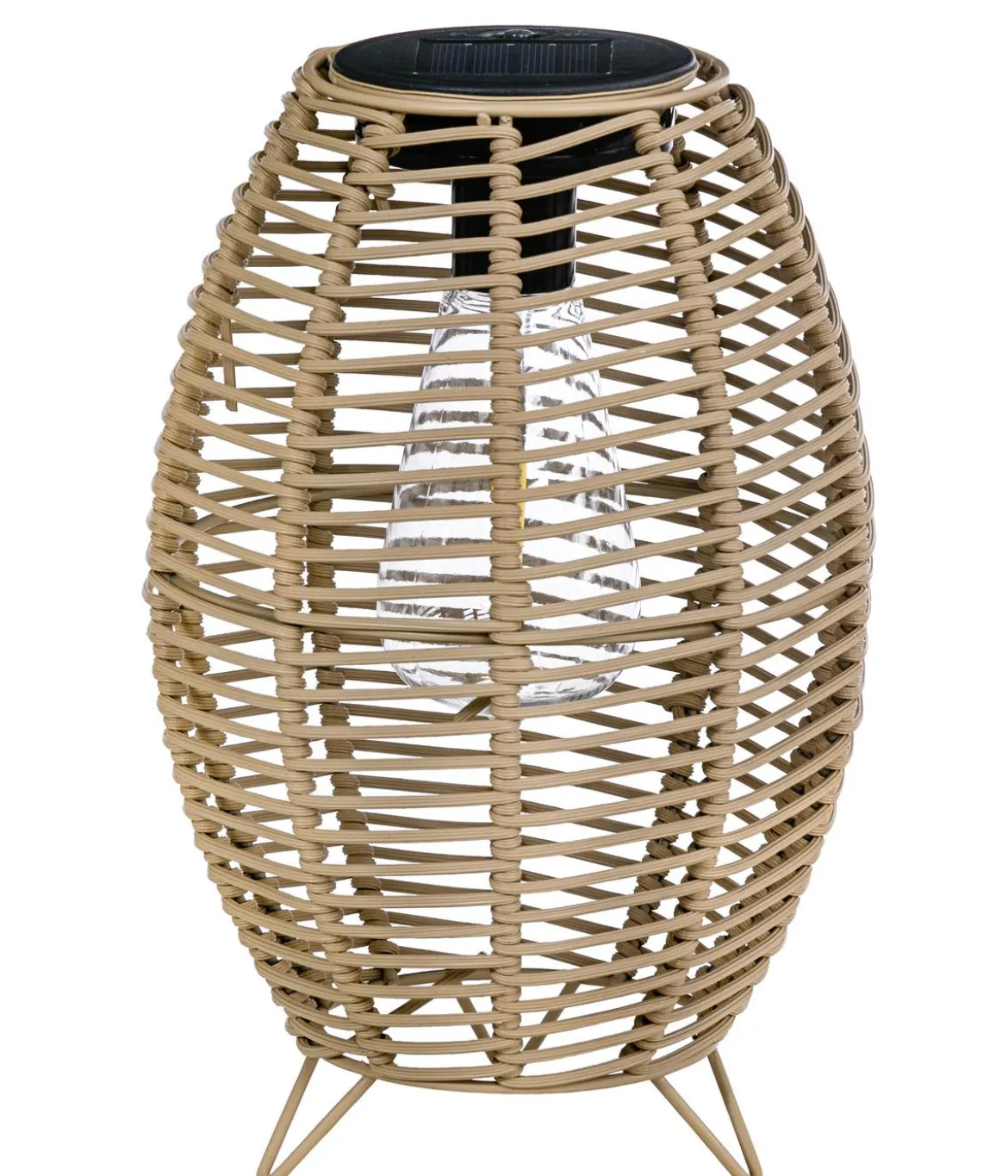 Dehner Solar-Laterne Mila, ca. Ø17,5/H26,5 cm
