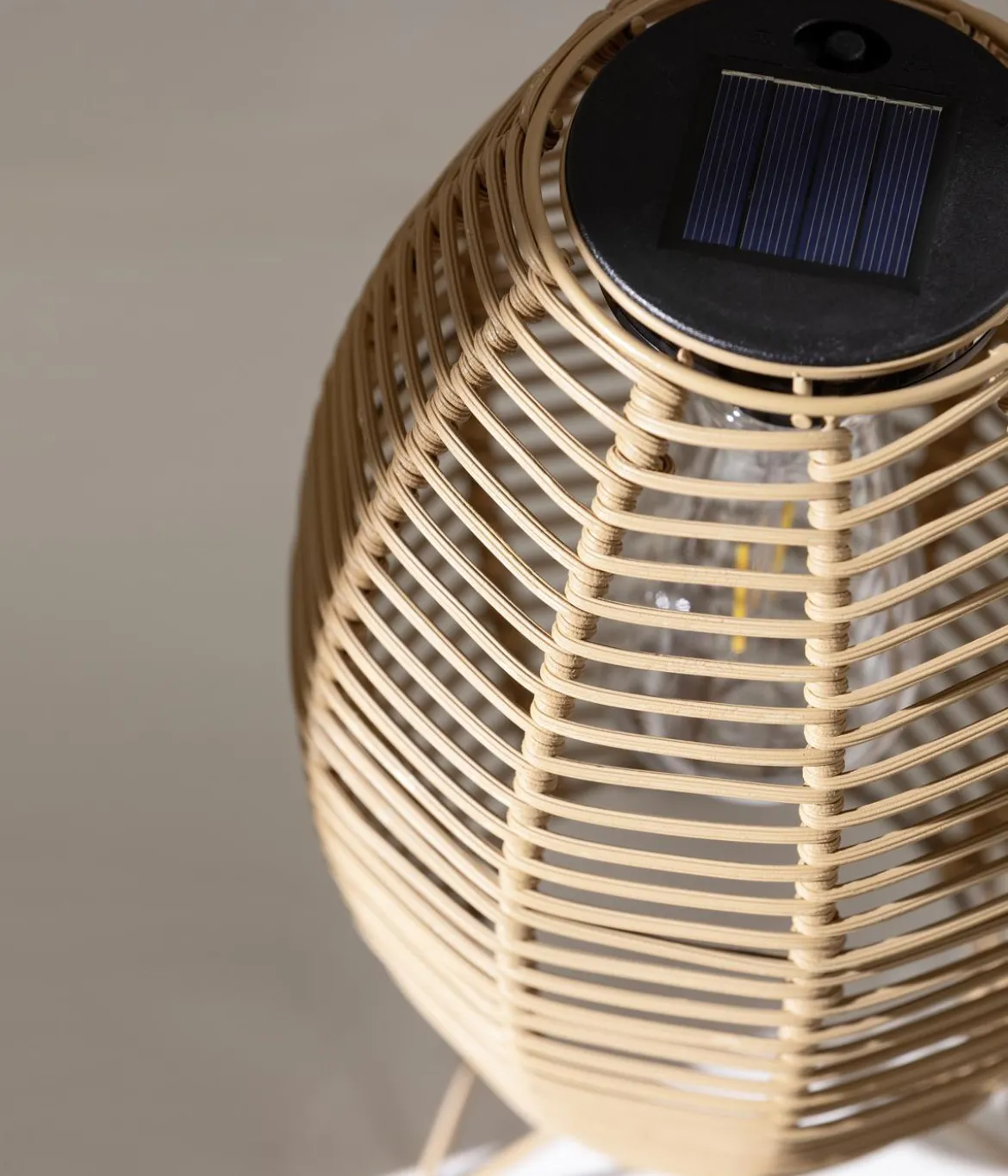 Dehner Solar-Laterne Mila, ca. Ø17,5/H26,5 cm