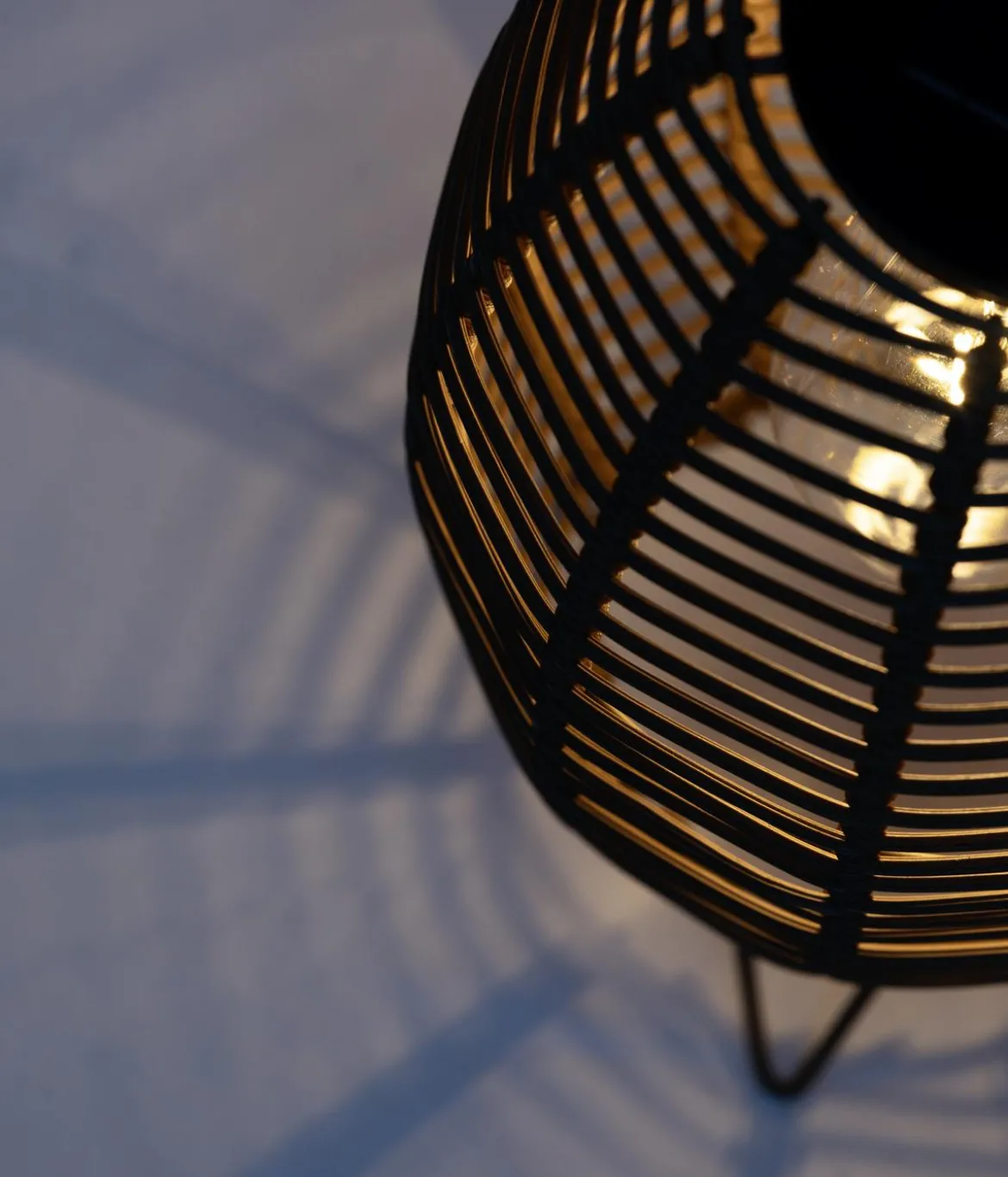Dehner Solar-Laterne Mila, ca. Ø17,5/H26,5 cm