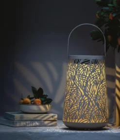 Dehner Solar-Laterne Olea, ca. Ø20/H32 cm