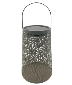 Dehner Solar-Laterne Olea, ca. Ø20/H32 cm