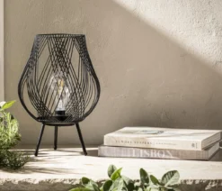 Dehner Solar-Laterne Romy, ca. Ø22/H31 cm