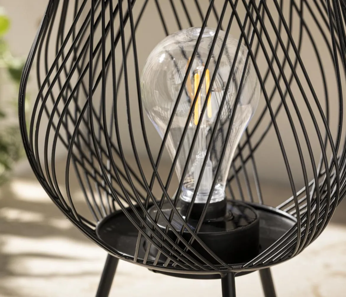 Dehner Solar-Laterne Romy, ca. Ø22/H31 cm