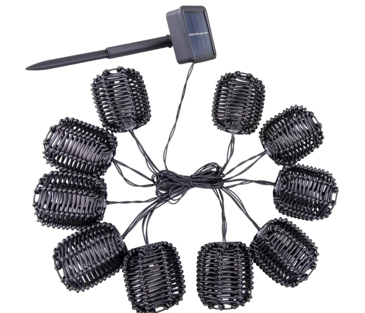 Dehner Solar-Lichterkette Lira, ca. L180 cm
