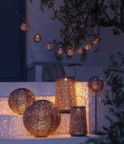 Dehner Solar-Lichterkette Lugano