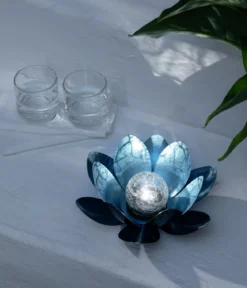 Dehner Solar-Lotus, ca. Ø27/H12 cm