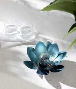 Dehner Solar-Lotus, ca. Ø27/H12 cm