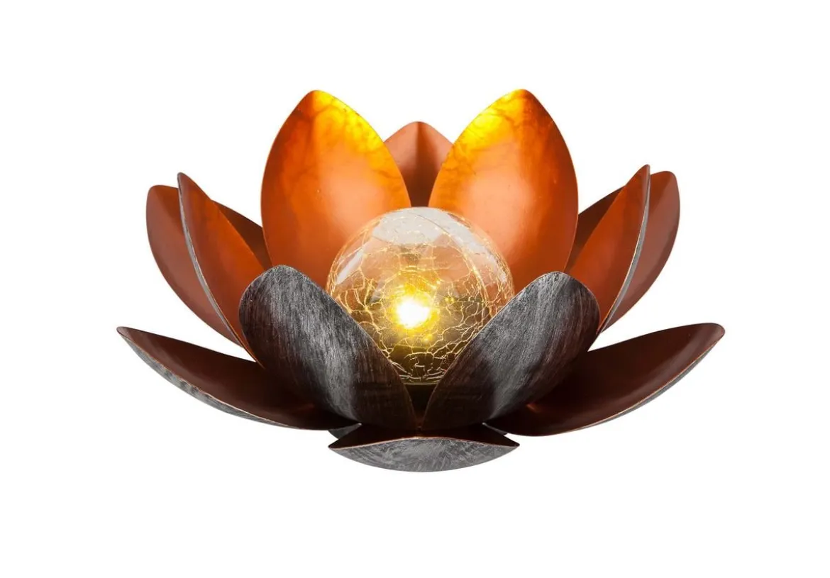 Dehner Solar-Lotus, ca. Ø27/H12 cm
