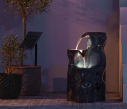 Dehner Solarpanel für Gartenbrunnen