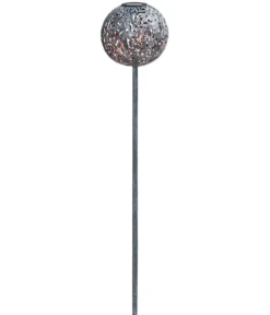 Dehner Solarstab-Kugelleuchte Lugano, ca. Ø18/H125 cm