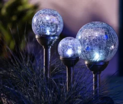 Dehner Solar-Stecker Crackle