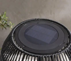 Dehner Solar-Stehleuchte Braga, ca. Ø40/H150 cm