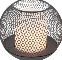 Dehner Solar-Tischkugel, ca. Ø15/H12,5 cm
