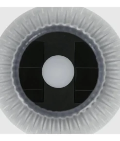 Dehner Solar-Tischleuchte, gerillt, ca. Ø6,1/H8,8 cm