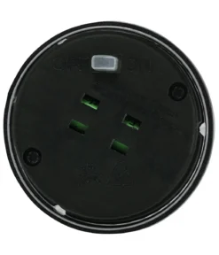Dehner Solar-Tischleuchte, gerillt, ca. Ø6,1/H8,8 cm