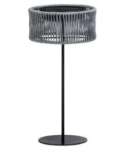 Dehner Solar-Tischleuchte Tyra, ca. Ø17/H35 cm