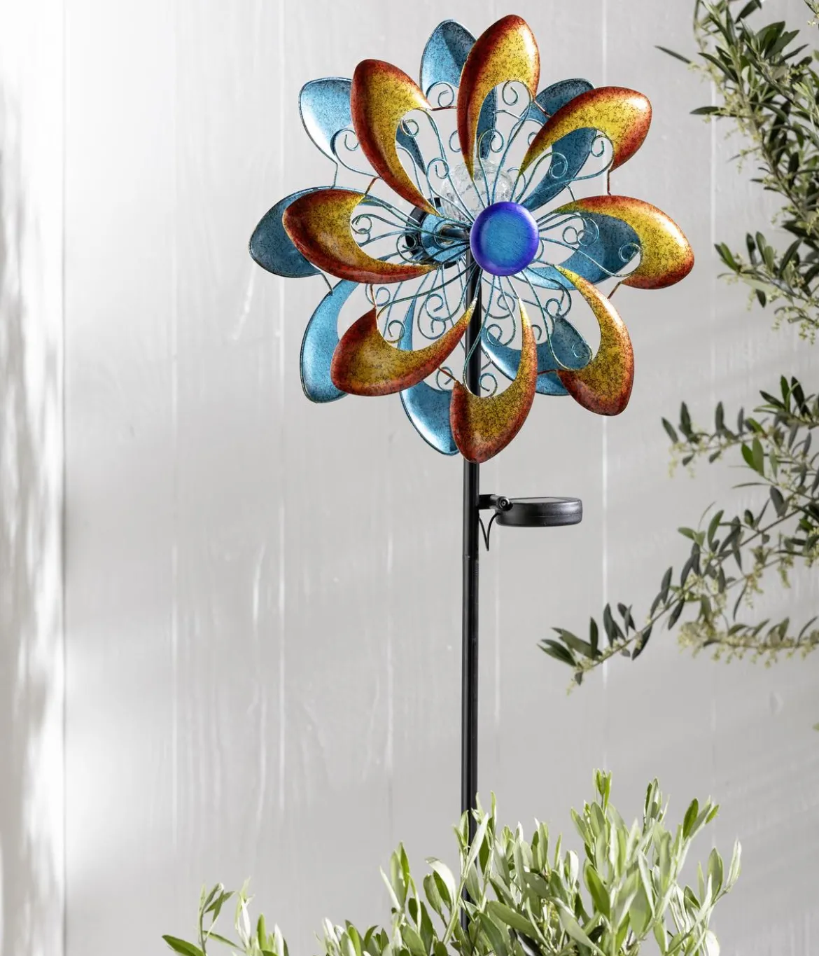 Dehner Solar-Windrad Molino, ca. Ø35/H128 cm