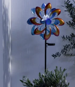 Dehner Solar-Windrad Molino, ca. Ø35/H128 cm
