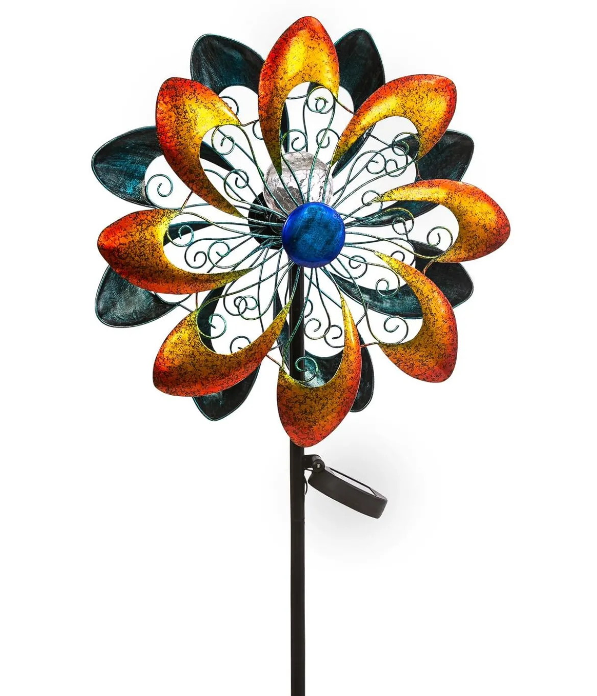 Dehner Solar-Windrad Molino, ca. Ø35/H128 cm