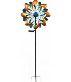 Dehner Solar-Windrad Molino, ca. Ø35/H128 cm