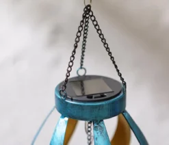 Dehner Solar-Windspiel Glace, ca. Ø15/H61 cm