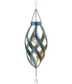 Dehner Solar-Windspiel Glace, ca. Ø15/H61 cm