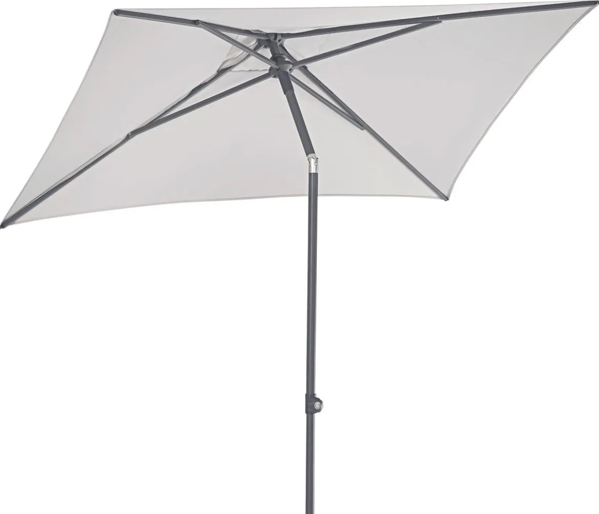 Dehner Sonnenschirm Andros, rechteckig, ca. B210/T150 cm