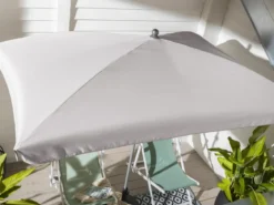 Dehner Sonnenschirm Keros, rechteckig, ca. B255/T170 cm