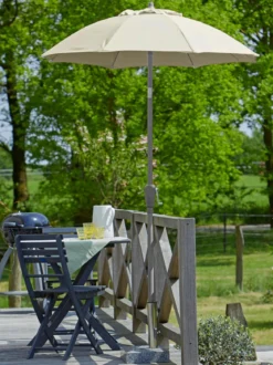 Dehner Sonnenschirm Vido, rund, ca. Ø150 cm