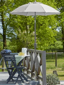 Dehner Sonnenschirm Vido, rund, ca. Ø150 cm