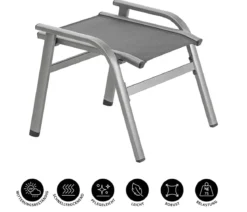 Dehner Stapelhocker Chicago, ca. B56,5/H48/T60,5 cm