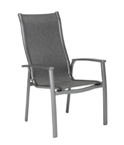 Dehner Stapelstuhl Chicago Dark, ca. B65/H109/T67 cm