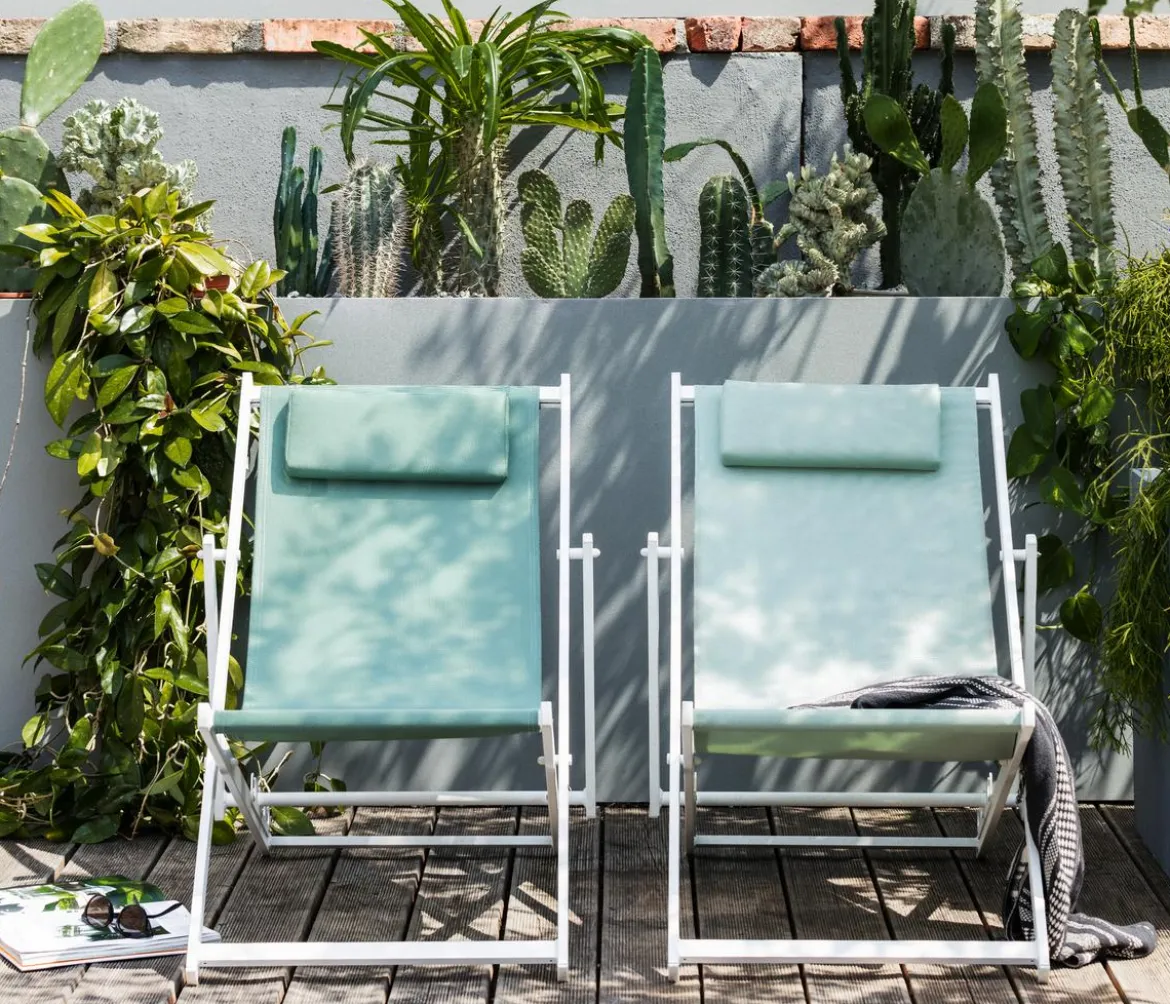 Dehner Strandstuhl Aruba, ca. B48,7/H88,3/T108,7 cm