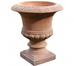 Dehner Terrakotta-Pokal, rund, ca. Ø32 cm