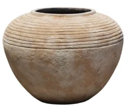 Dehner Terrakotta-Vase, rund, ca. Ø53/H40 cm