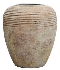 Dehner Terrakotta-Vase, rund, ca. Ø53/H61 cm
